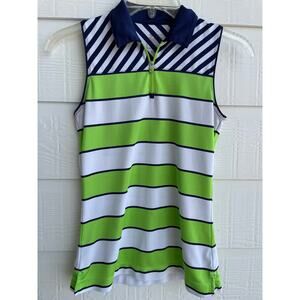 Slazenger Women's Golf 3/4 zip shirt, sleeveless polo XS